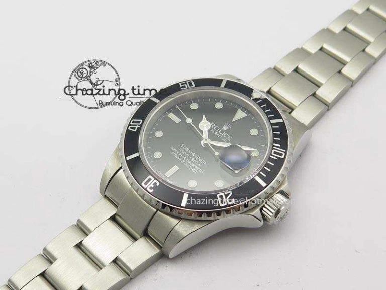 Submariner BP Maker 16610 Black Dial On SS Bracelet A3135