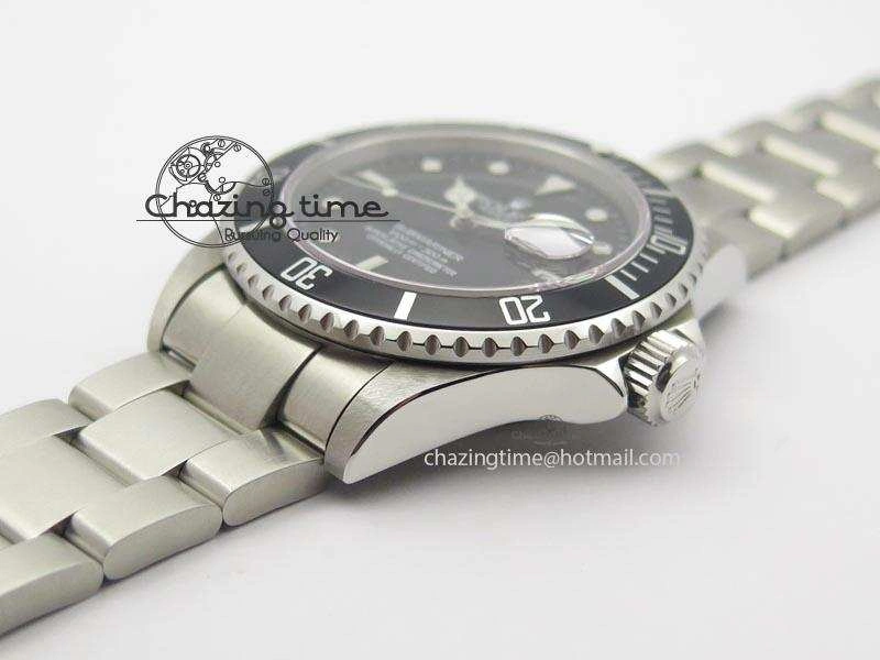 Submariner BP Maker 16610 Black Dial On SS Bracelet A3135
