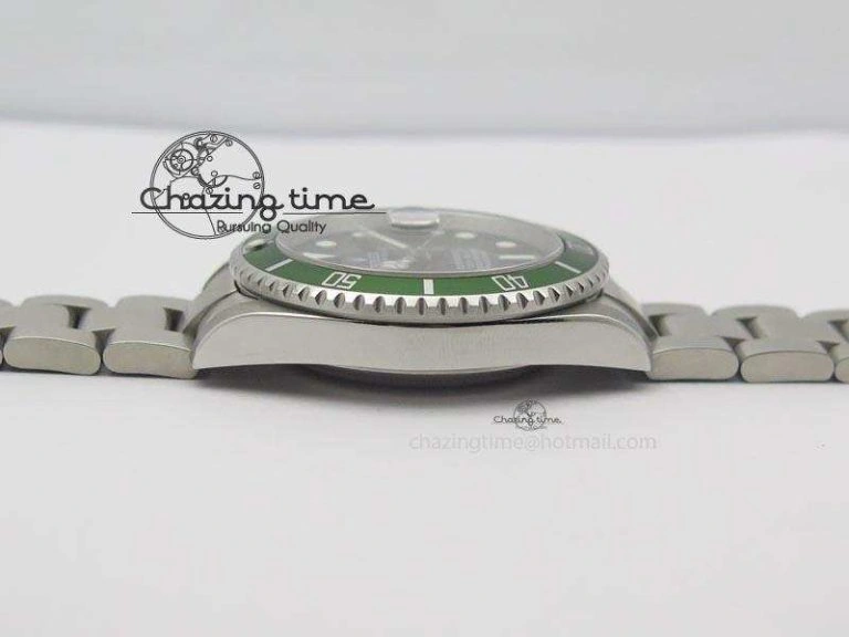 Submariner BP Maker 16610 Green Dial On SS Bracelet A3135