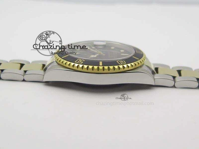 Submariner BP Maker 16613 Black Dial SS YG Case On SS YG Bracelet A3135
