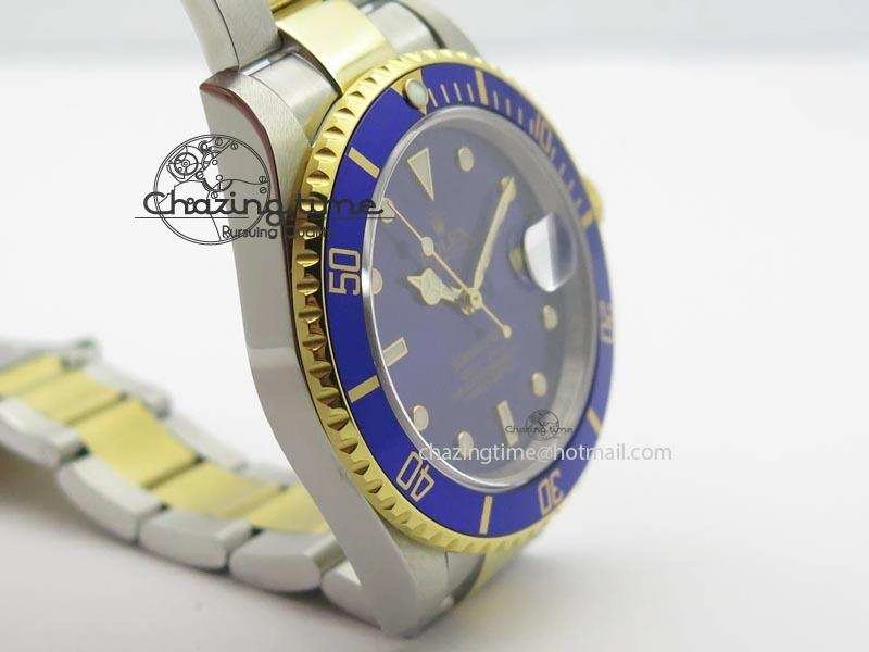 Submariner BP Maker 16613 Blue Dial SS YG Case On SS YG Bracelet A3135