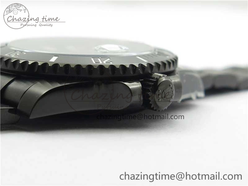 Submariner Blaken Date 116610LN PVD V9F 1:1 Best Edition On PVD Bracelet VR3135