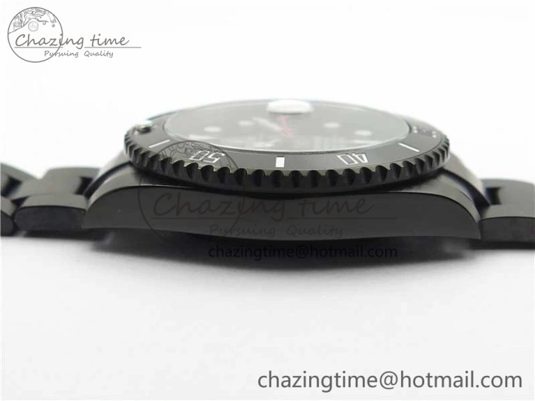 Submariner Blaken Date 116610LN PVD V9F 1:1 Best Edition On PVD Bracelet VR3135