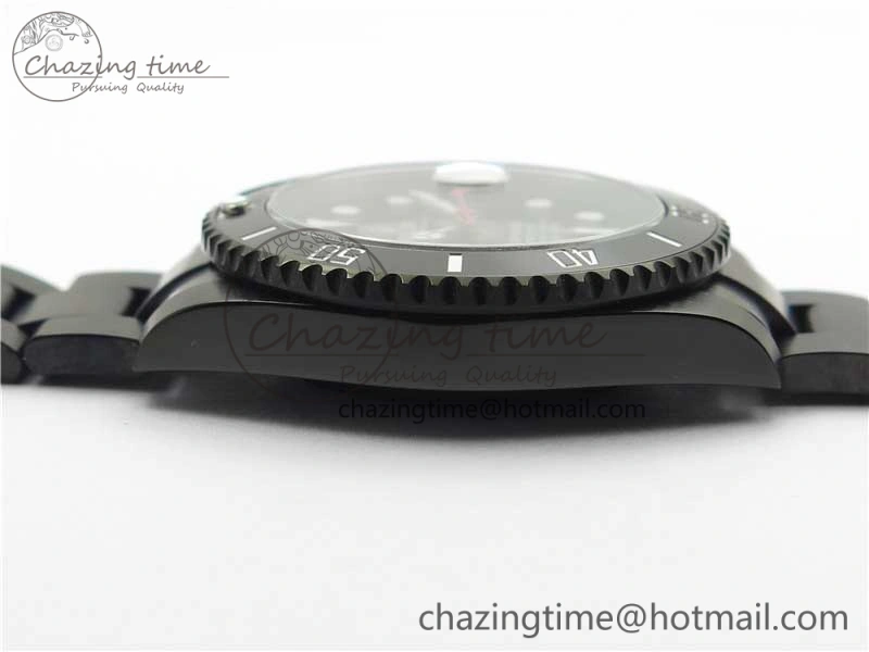 Submariner Blaken Date 116610LN PVD V9F 1:1 Best Edition On PVD Bracelet VR3135