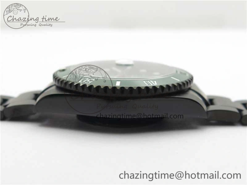 Submariner Blaken Date 116610LV PVD V9F 1:1 Best Edition On PVD Bracelet VR3135