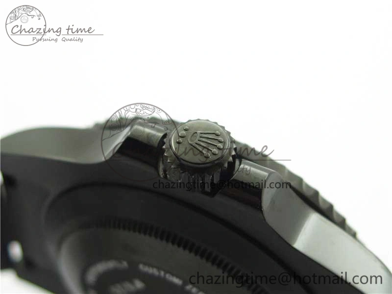 Submariner Blaken Date 116610LV PVD V9F 1:1 Best Edition On PVD Bracelet VR3135