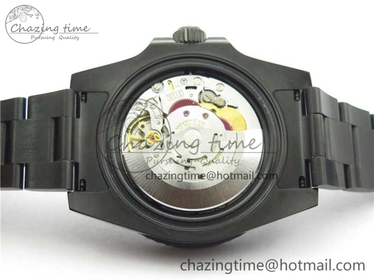 Submariner Blaken Date 116610LV PVD V9F 1:1 Best Edition On PVD Bracelet VR3135