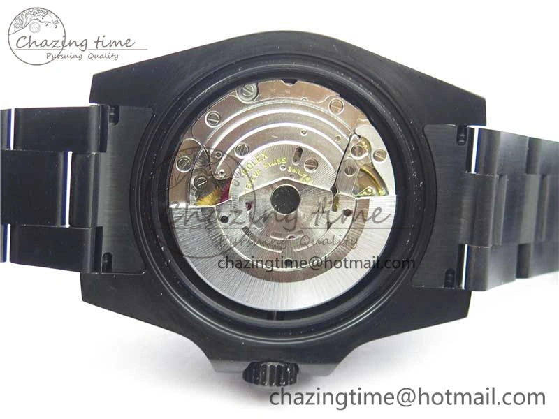 Submariner Blaken Date 116610LV PVD V9F 1:1 Best Edition On PVD Bracelet VR3135