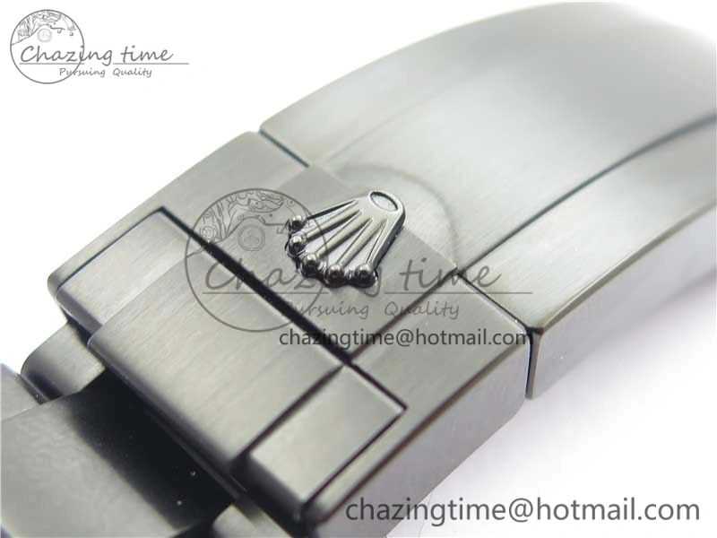 Submariner Blaken Date 116610LV PVD V9F 1:1 Best Edition On PVD Bracelet VR3135