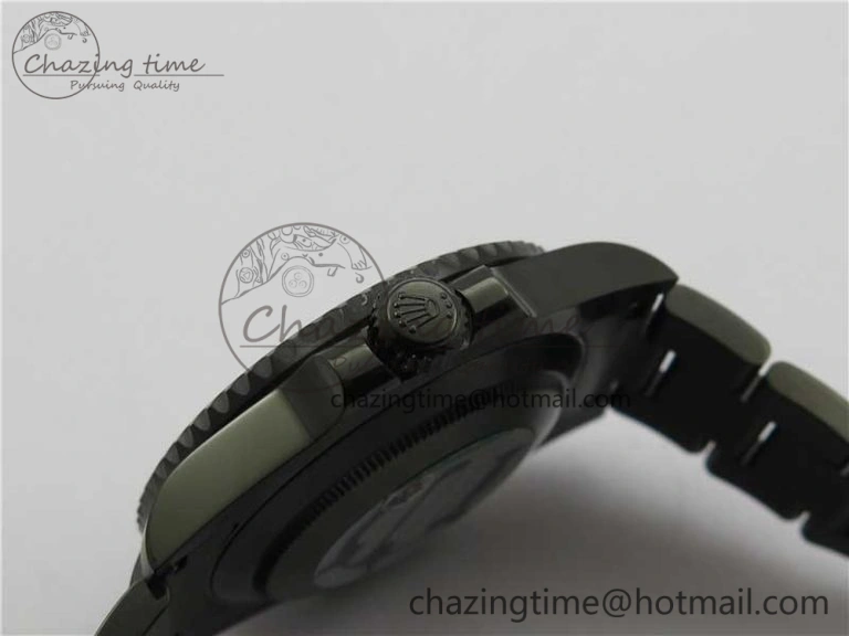 Submariner Blaken Date 904L PVD V6F 1:1 Best Edition A2824