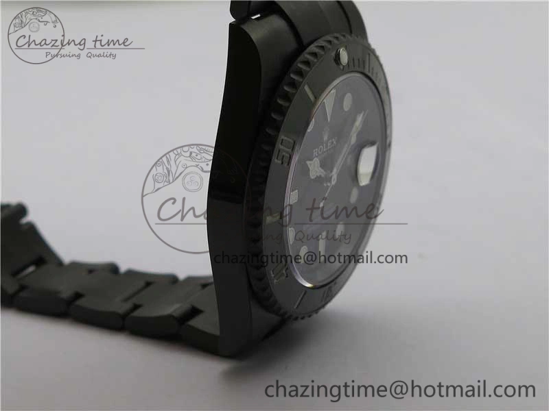 Submariner Blaken Date 904L PVD V6F 1:1 Best Edition A2824