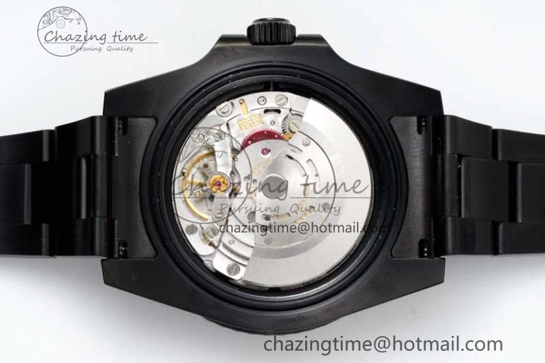 Submariner Blaken PVD Green Ceramic APSF 1:1 Best Edition on PVD Bracelet VR3135
