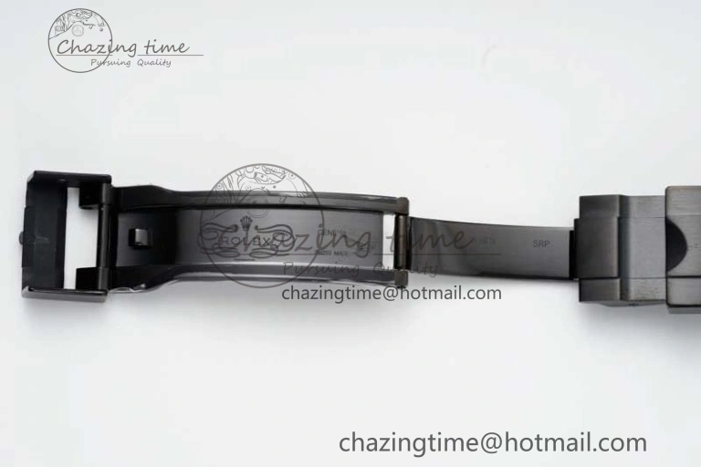 Submariner Blaken PVD Green Ceramic APSF 1:1 Best Edition on PVD Bracelet VR3135