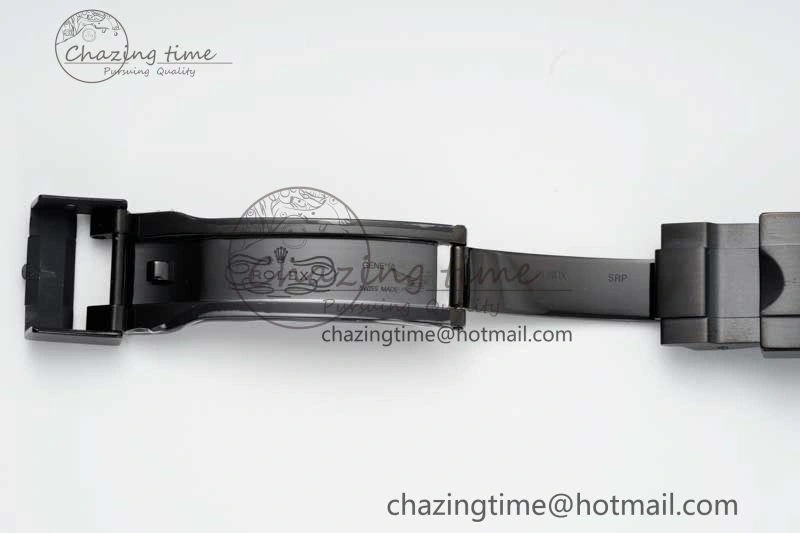 Submariner Blaken PVD Green Ceramic APSF 1:1 Best Edition on PVD Bracelet VR3135