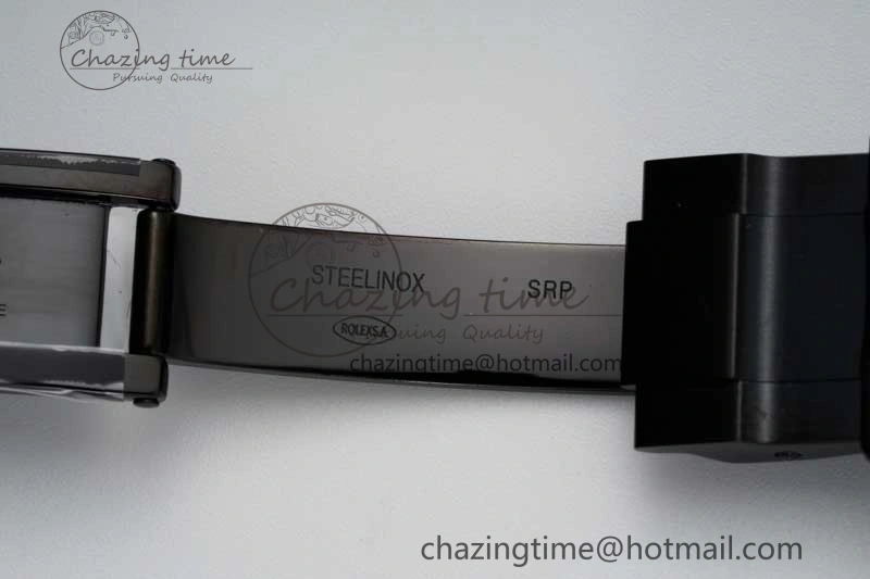 Submariner Blaken PVD Green Ceramic APSF 1:1 Best Edition on PVD Bracelet VR3135