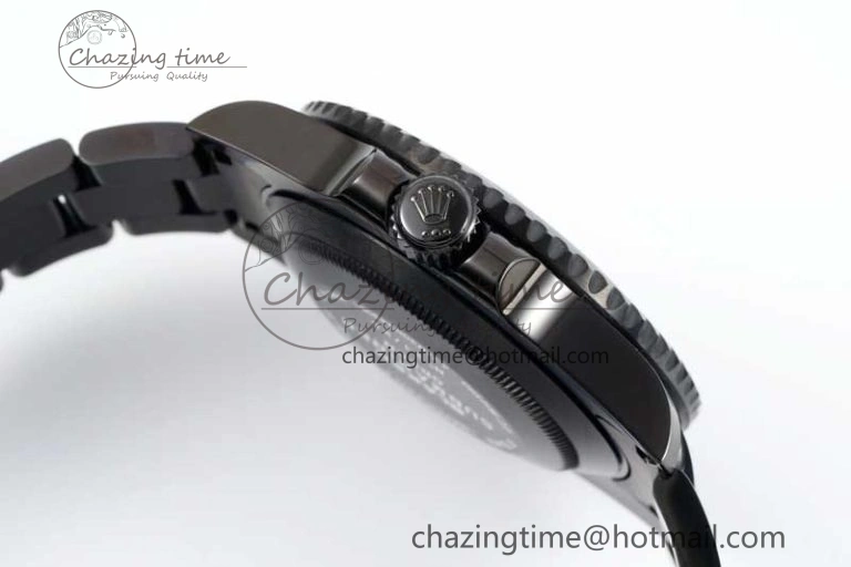 Submariner Blaken PVD Green Ceramic APSF 1:1 Best Edition on PVD Bracelet VR3135