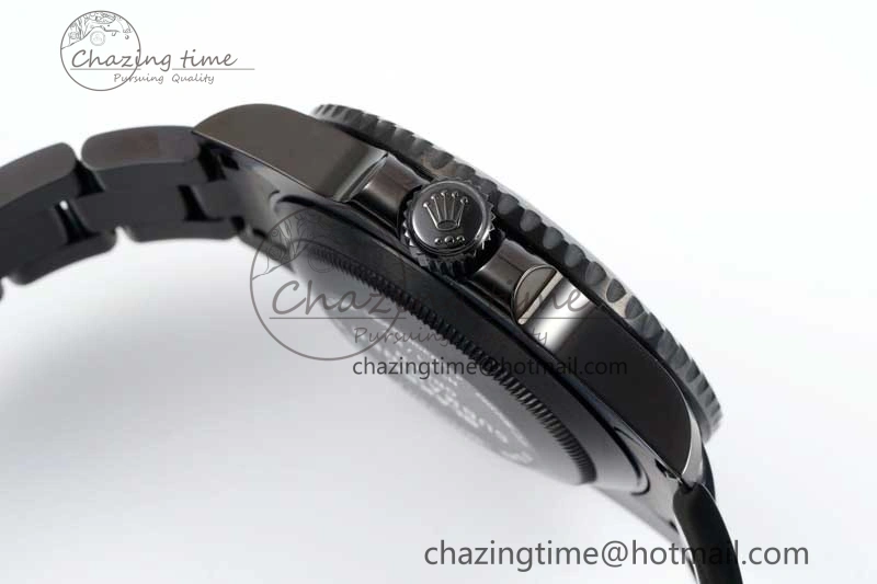 Submariner Blaken PVD Green Ceramic APSF 1:1 Best Edition on PVD Bracelet VR3135