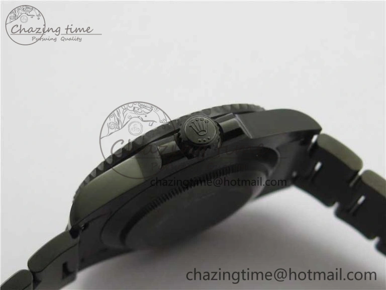 Submariner Blaken W Date 904L PVD V6F 1:1 Best Edition A2824