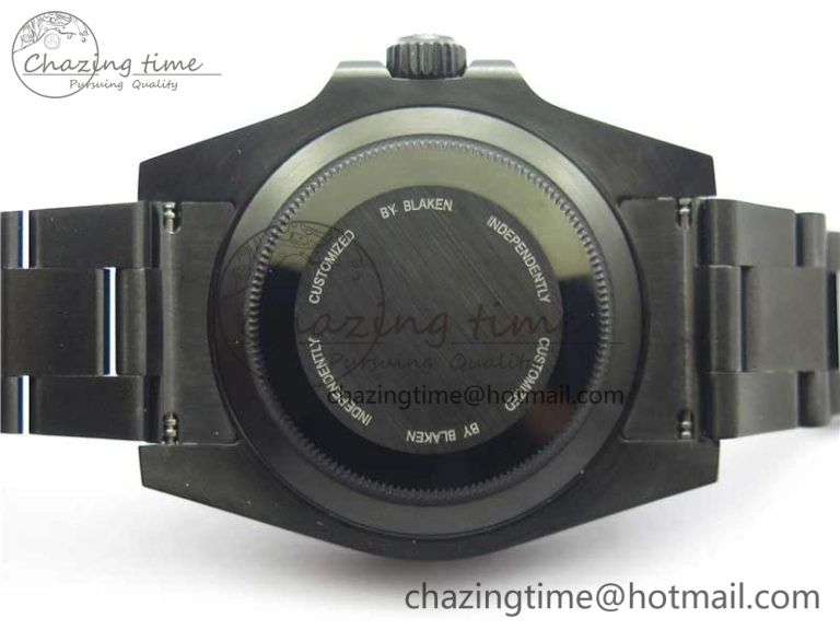 Submariner Blaken W Date 904L PVD V6F 1:1 Best Edition A2824