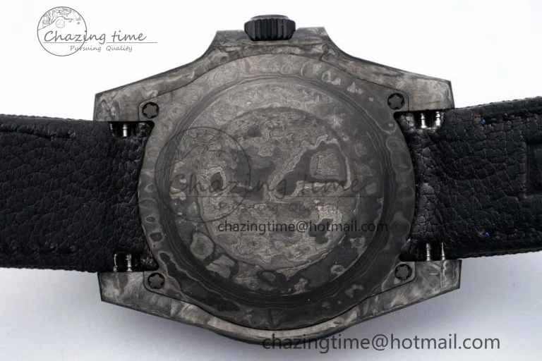 Submariner DIW Carbon VSF 1:1 Best Edition Black Blue Dial on Black Nylon Strap VS3135