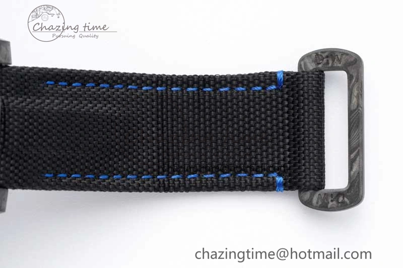 Submariner DIW Carbon VSF 1:1 Best Edition Black Blue Dial on Black Nylon Strap VS3135