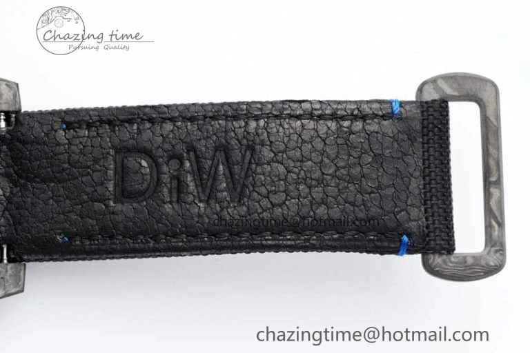 Submariner DIW Carbon VSF 1:1 Best Edition Black Blue Dial on Black Nylon Strap VS3135