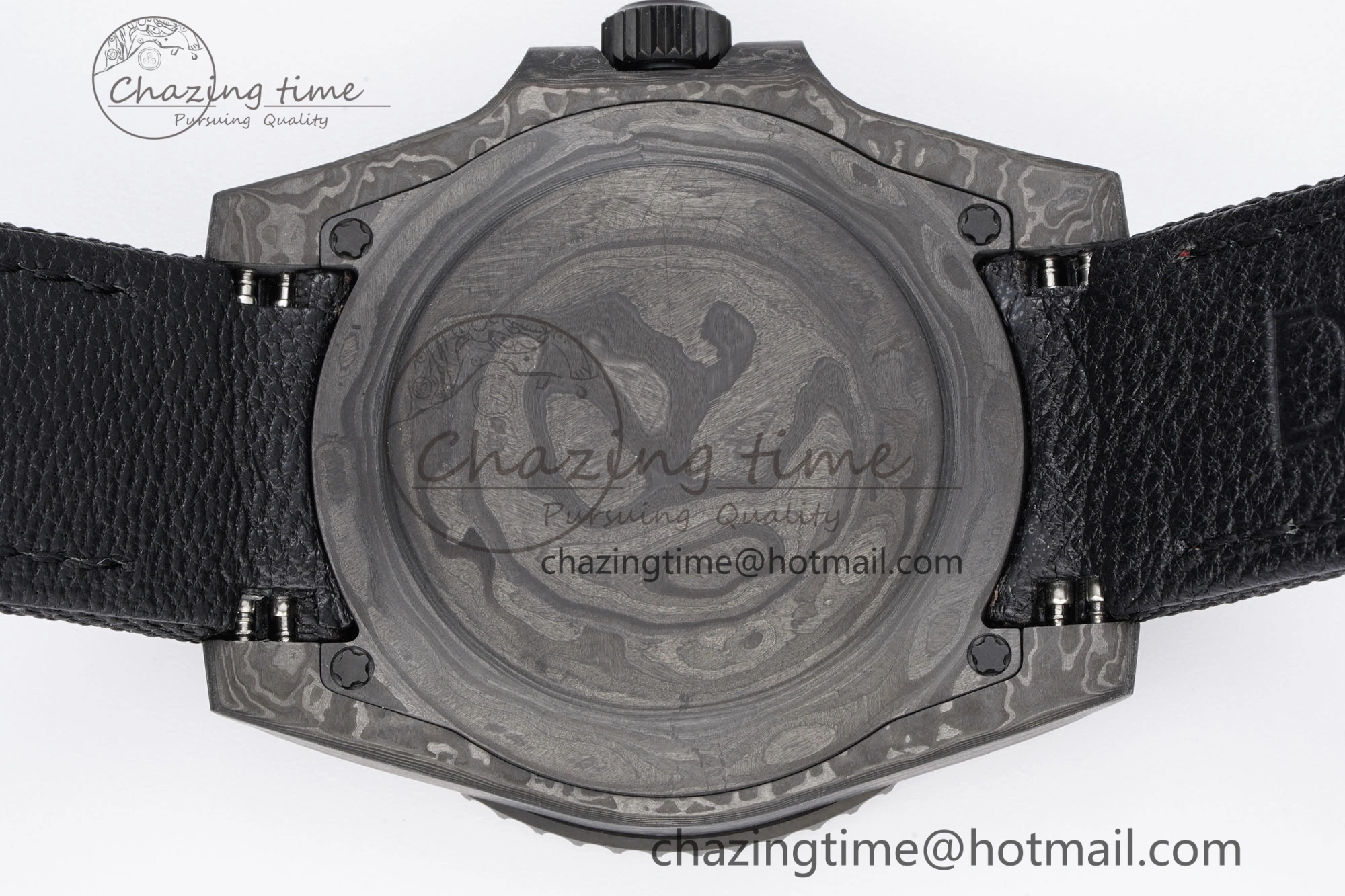 Submariner DIW Carbon VSF 1:1 Best Edition Black Green Dial on Black Nylon Strap VS3135