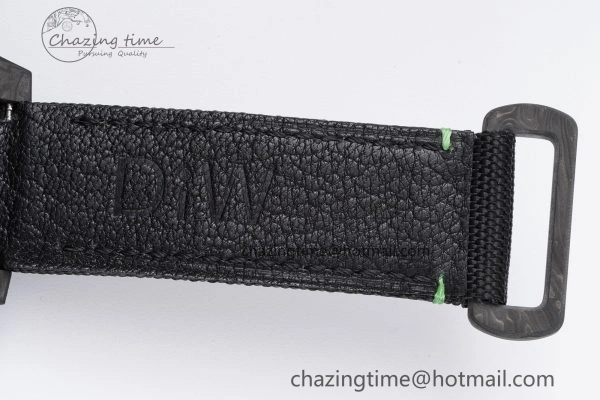 Submariner DIW Carbon VSF 1:1 Best Edition Black Green Dial on Black Nylon Strap VS3135