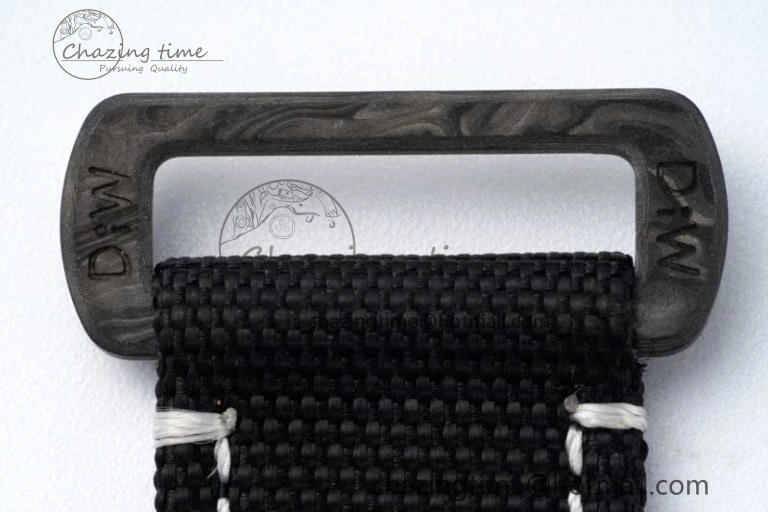 Submariner DIW Carbon VSF 1:1 Best Edition Black White Dial on Black Nylon Strap VS3135