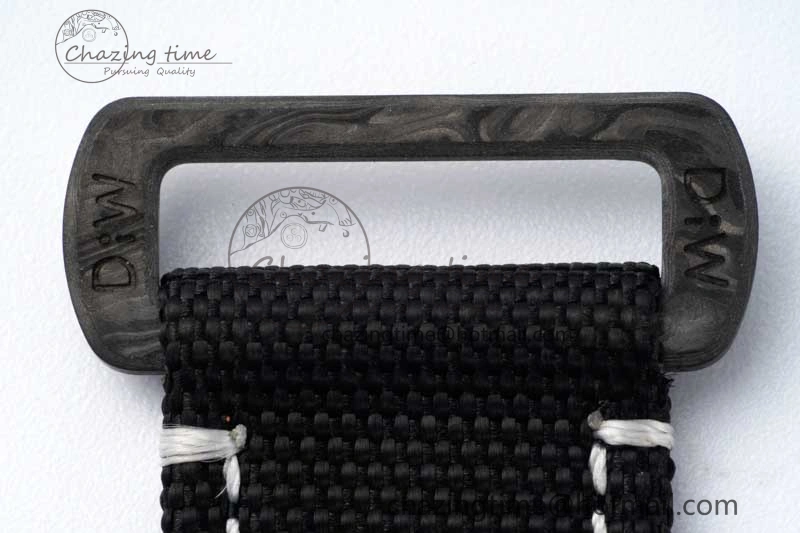 Submariner DIW Carbon VSF 1:1 Best Edition Black White Dial on Black Nylon Strap VS3135