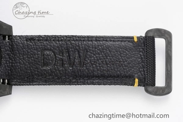 Submariner DIW Carbon VSF 1:1 Best Edition Black Yellow Dial on Black Nylon Strap VS3135
