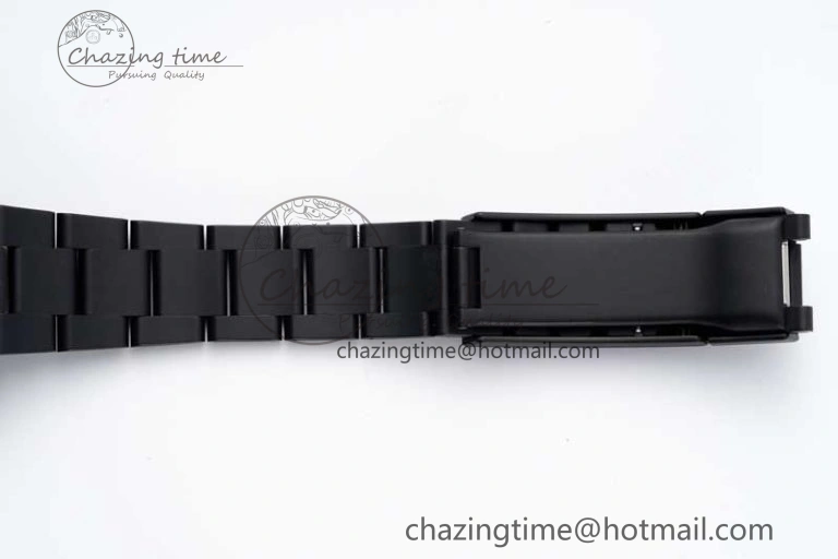 Submariner DIW DLC Sandblasted VSF 1:1 Best Edition Black Blue Dial on DLC Bracelet VS3135