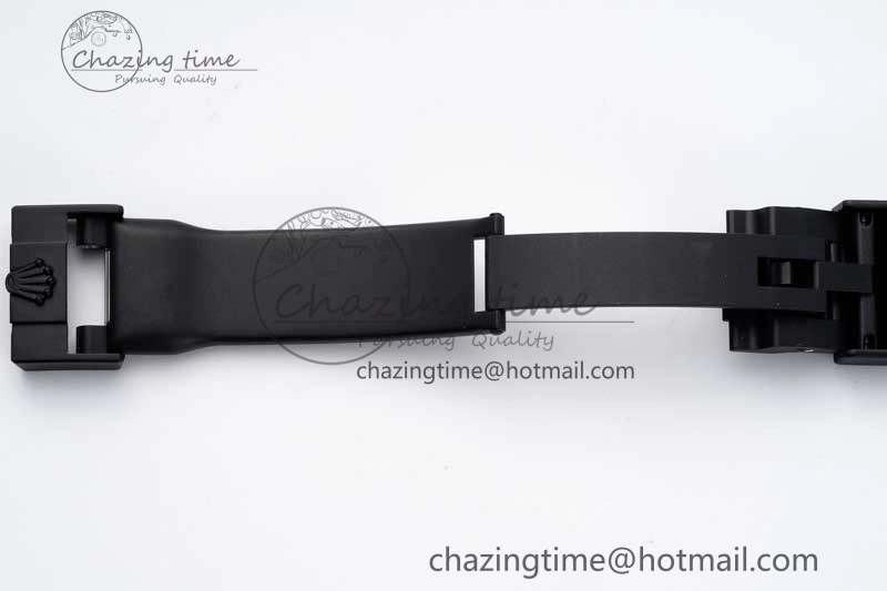 Submariner DIW DLC Sandblasted VSF 1:1 Best Edition Black Blue Dial on DLC Bracelet VS3135