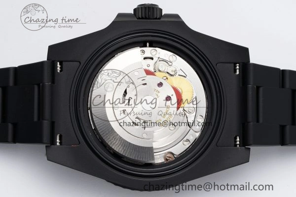 Submariner DIW DLC VSF 1:1 Best Edition Black Yellow Dial on DLC Bracelet VS3135