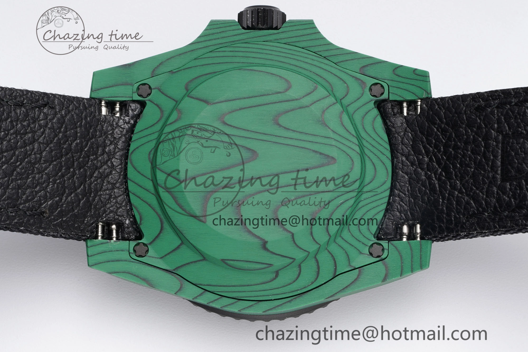 Submariner DIW Green Carbon VSF 1:1 Best Edition Black Dial on Black Nylon Strap VS3135