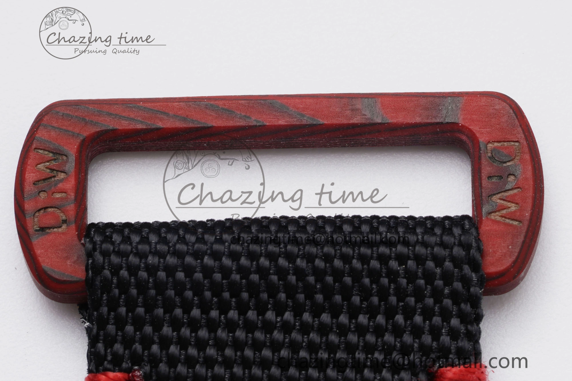Submariner DIW Red Carbon VSF 1:1 Best Edition Black Dial on Black Nylon Strap VS3135