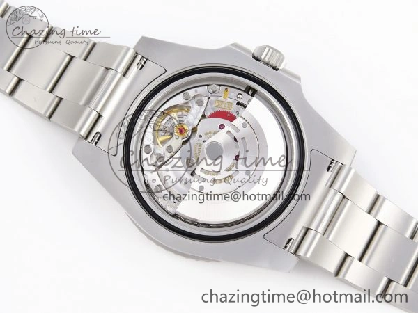 Submariner DIW Red Ceramic Bezel VSF 1:1 Best Edition Black Carbon Dial on Sandblasted Bracelet VS3135
