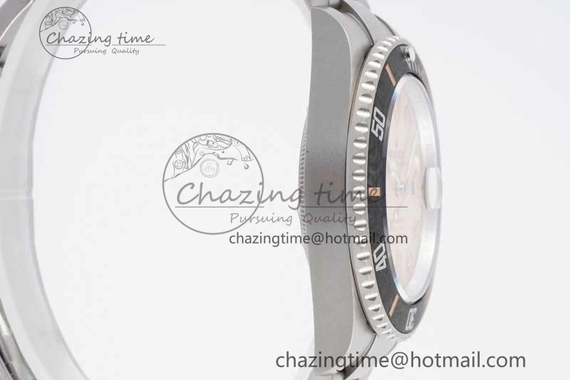 Submariner DIW Sandblasted VSF 1:1 Best Edition Brown Dial on SS Bracelet VS3135
