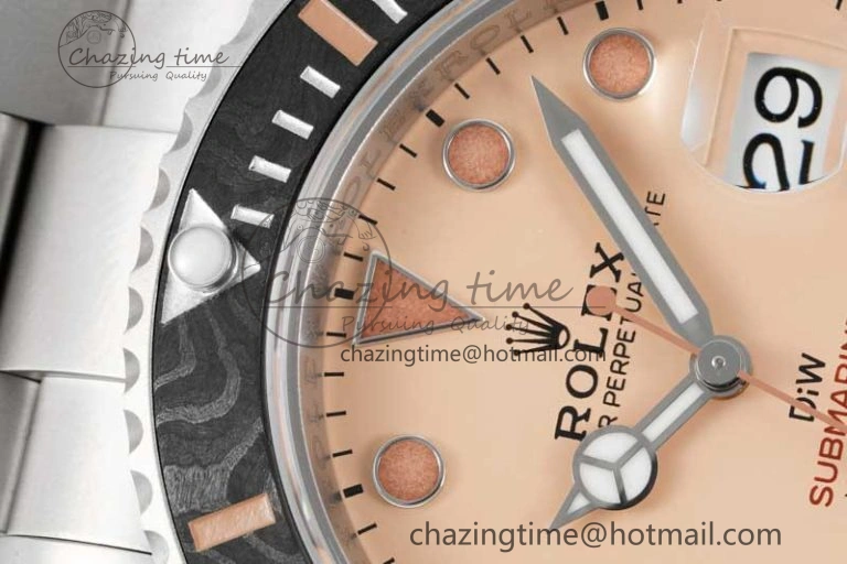 Submariner DIW Sandblasted VSF 1:1 Best Edition Brown Dial on SS Bracelet VS3135