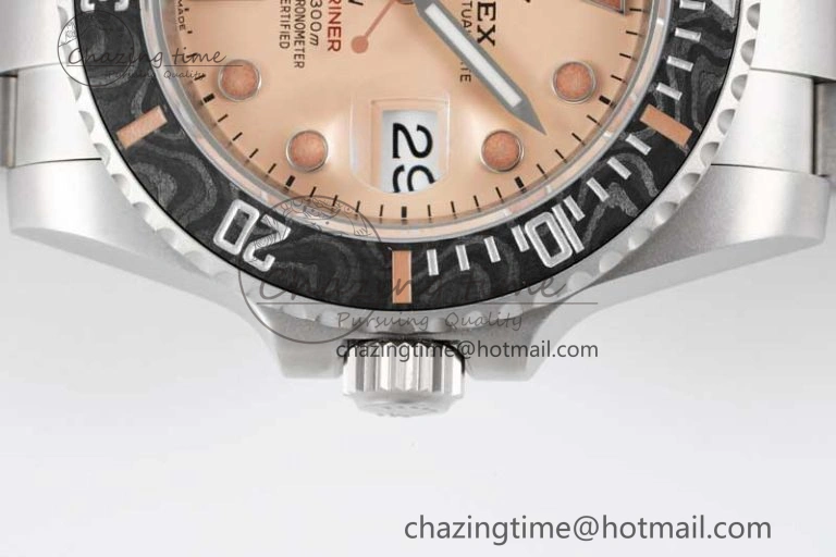 Submariner DIW Sandblasted VSF 1:1 Best Edition Brown Dial on SS Bracelet VS3135