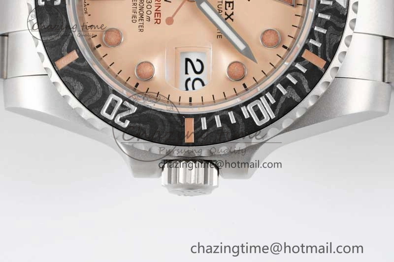 Submariner DIW Sandblasted VSF 1:1 Best Edition Brown Dial on SS Bracelet VS3135