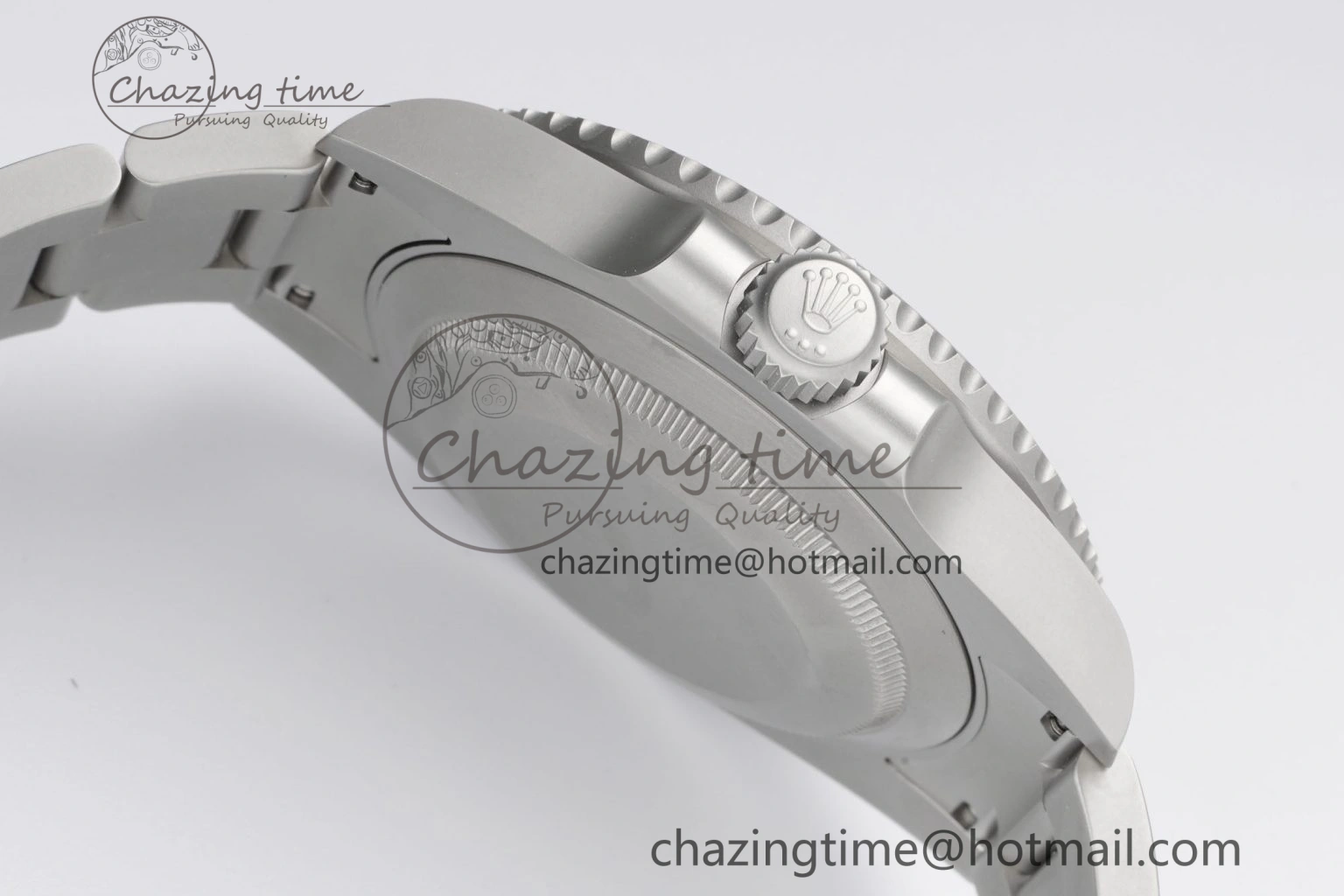 Submariner DIW Sandblasted VSF 1:1 Best Edition Gray Dial White Ceramic Bezel on SS Bracelet VS3135
