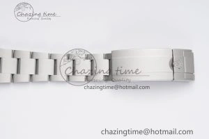 Submariner DIW Sandblasted VSF 1:1 Best Edition Gray Dial White Ceramic Bezel on SS Bracelet VS3135