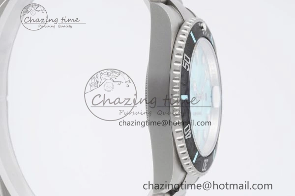 Submariner DIW Sandblasted VSF 1:1 Best Edition Tiffany Blue Dial on SS Bracelet VS3135