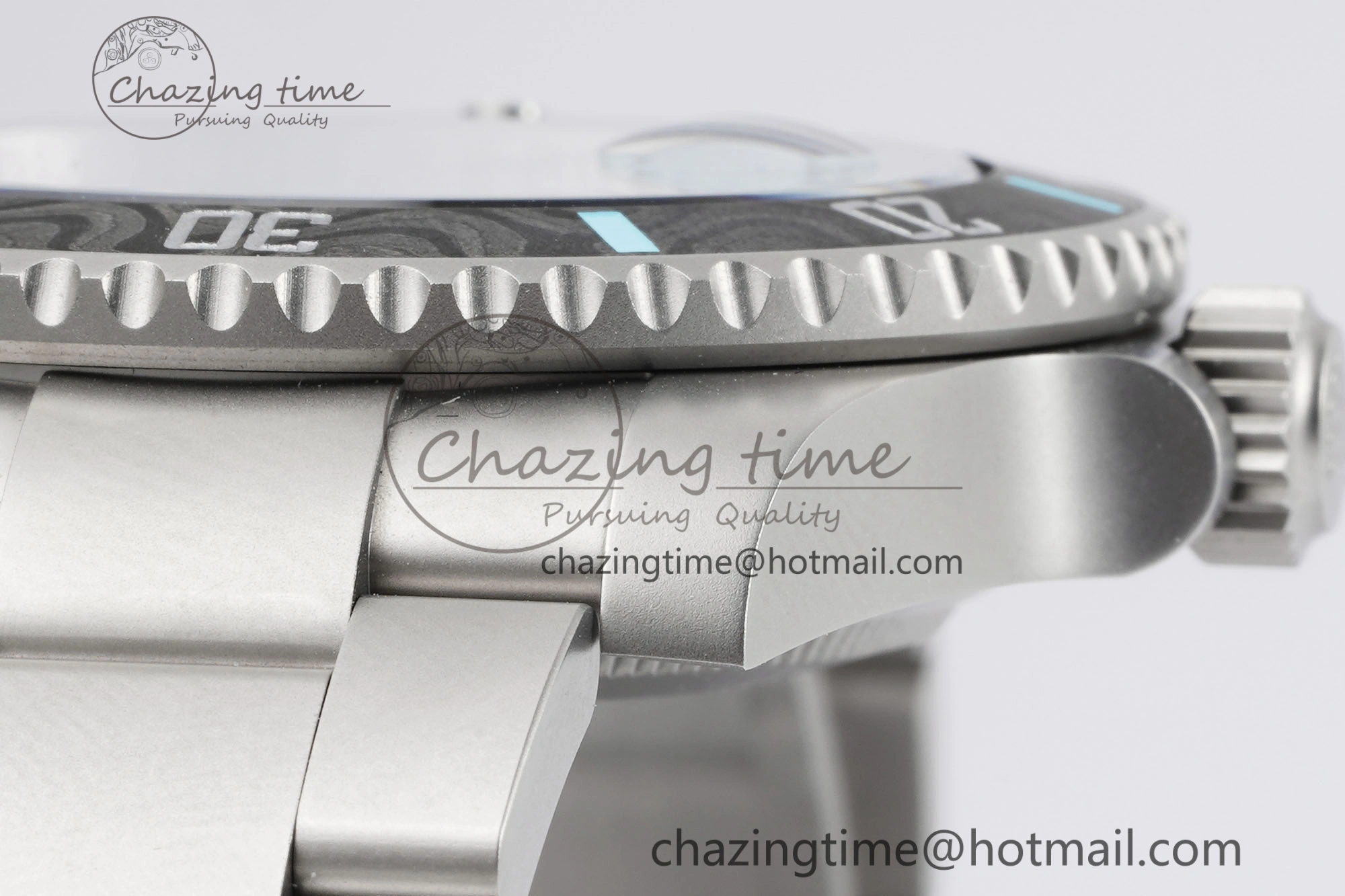 Submariner DIW Sandblasted VSF 1:1 Best Edition Tiffany Blue Dial on SS Bracelet VS3135