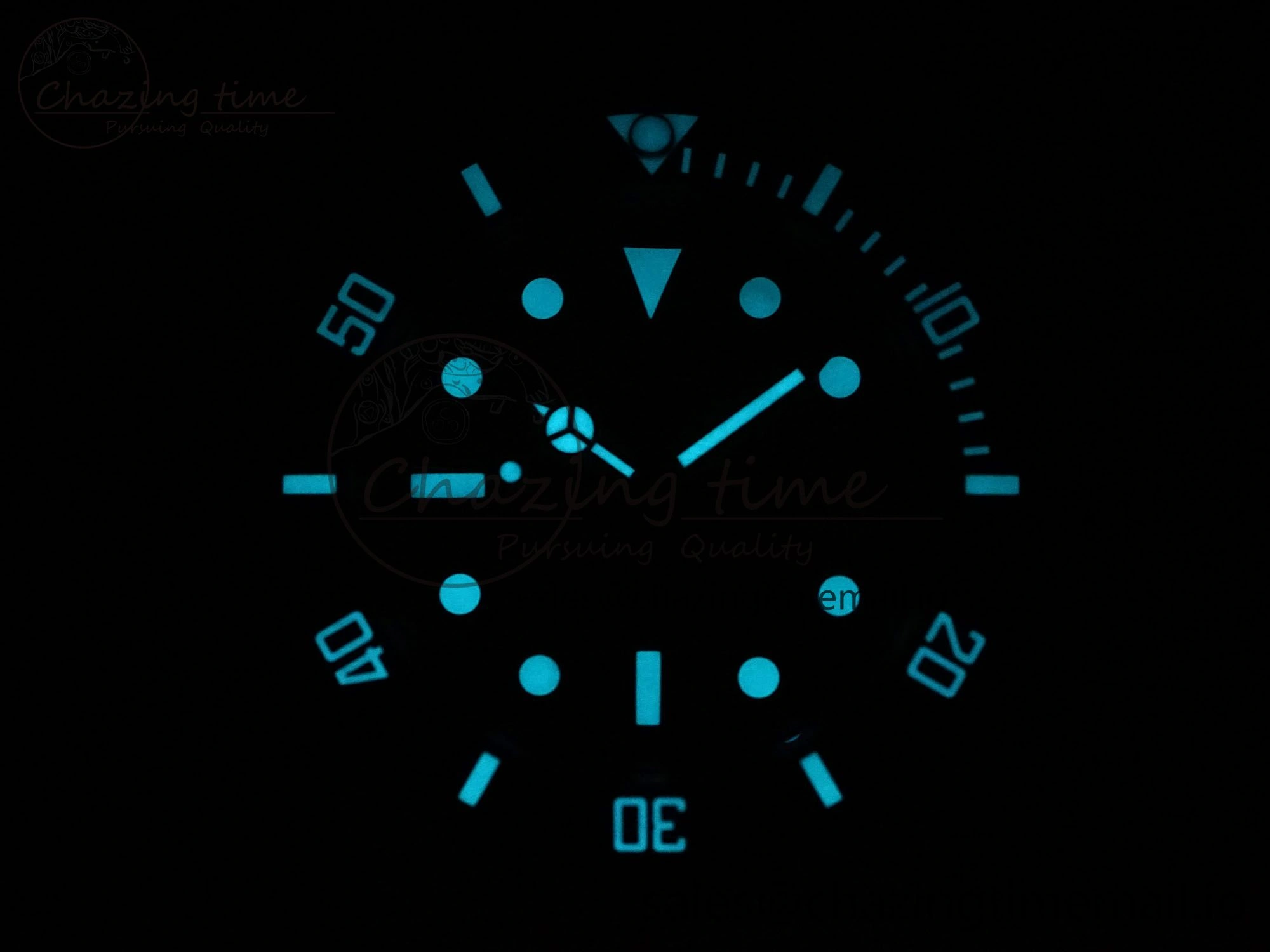 Submariner DIW White Carbon MPF Best Edition Yellow Dial On White Nylon Strap SA3135