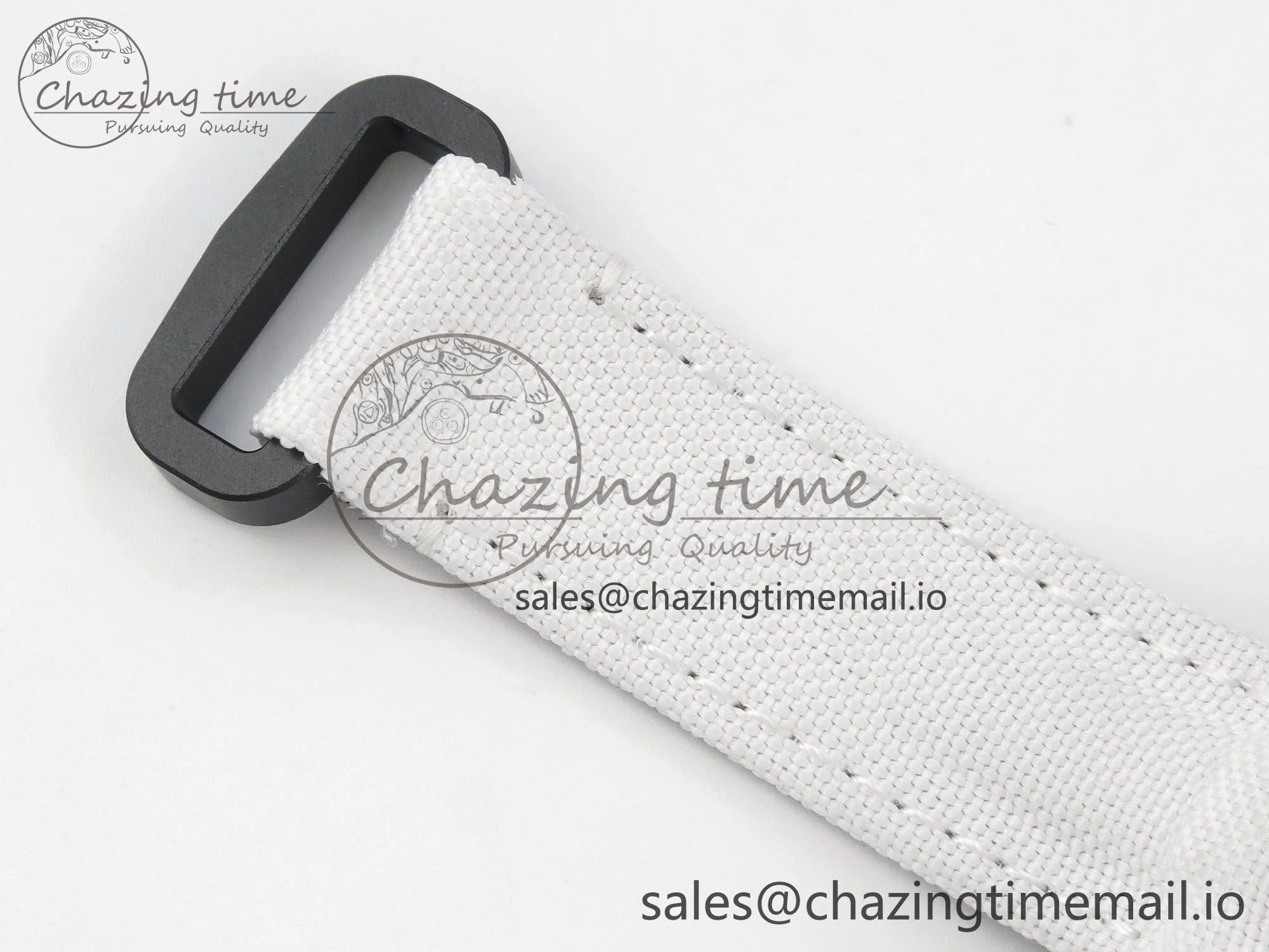 Submariner DIW White Carbon MPF Best Edition Yellow Dial On White Nylon Strap SA3135