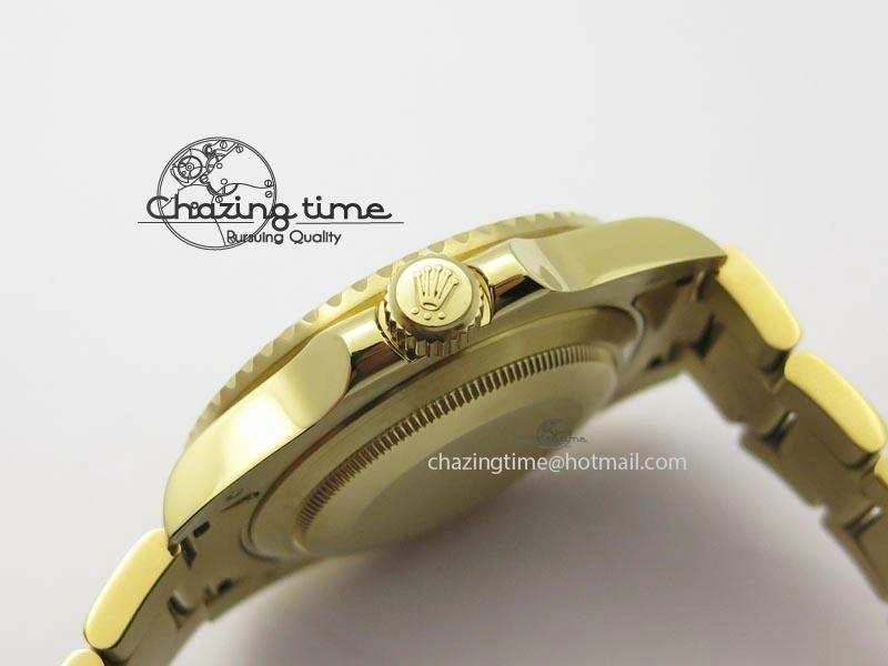 Submariner Full Gold Blue Dial BP Best Edition Swiss ETA2836
