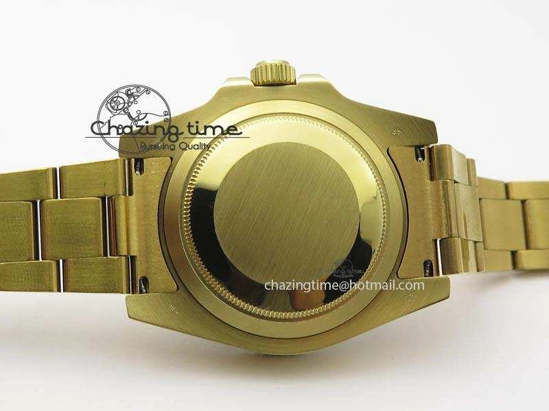 Submariner Full Gold Blue Dial BP Best Edition Swiss ETA2836