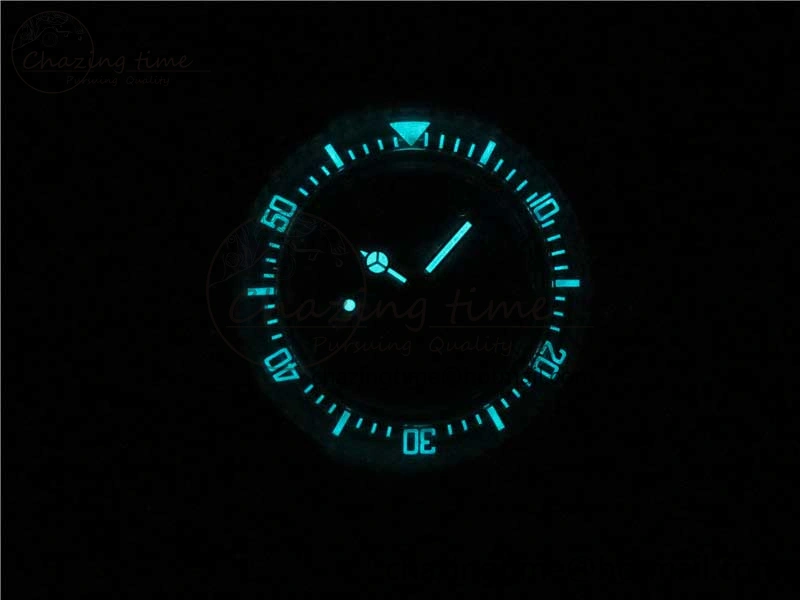 Submariner Phantomlab Transparent 3AF Best Edition Blue Fruit Dial on White Rubber Strap VR3135